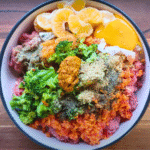Homemade Raw Dog Food Recipe Rainbow Beef Brisket photo