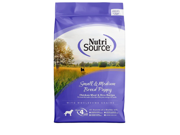 NutriSource Puppy Food for Small and Medium Breeds
