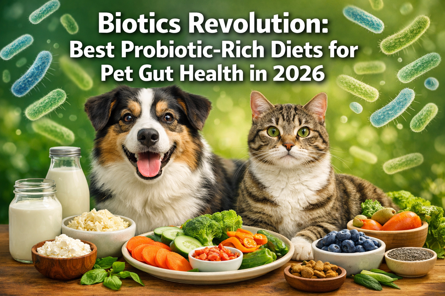Biotics Revolution: Best Probiotic-Rich Diets for Pet Gut Health in 2026