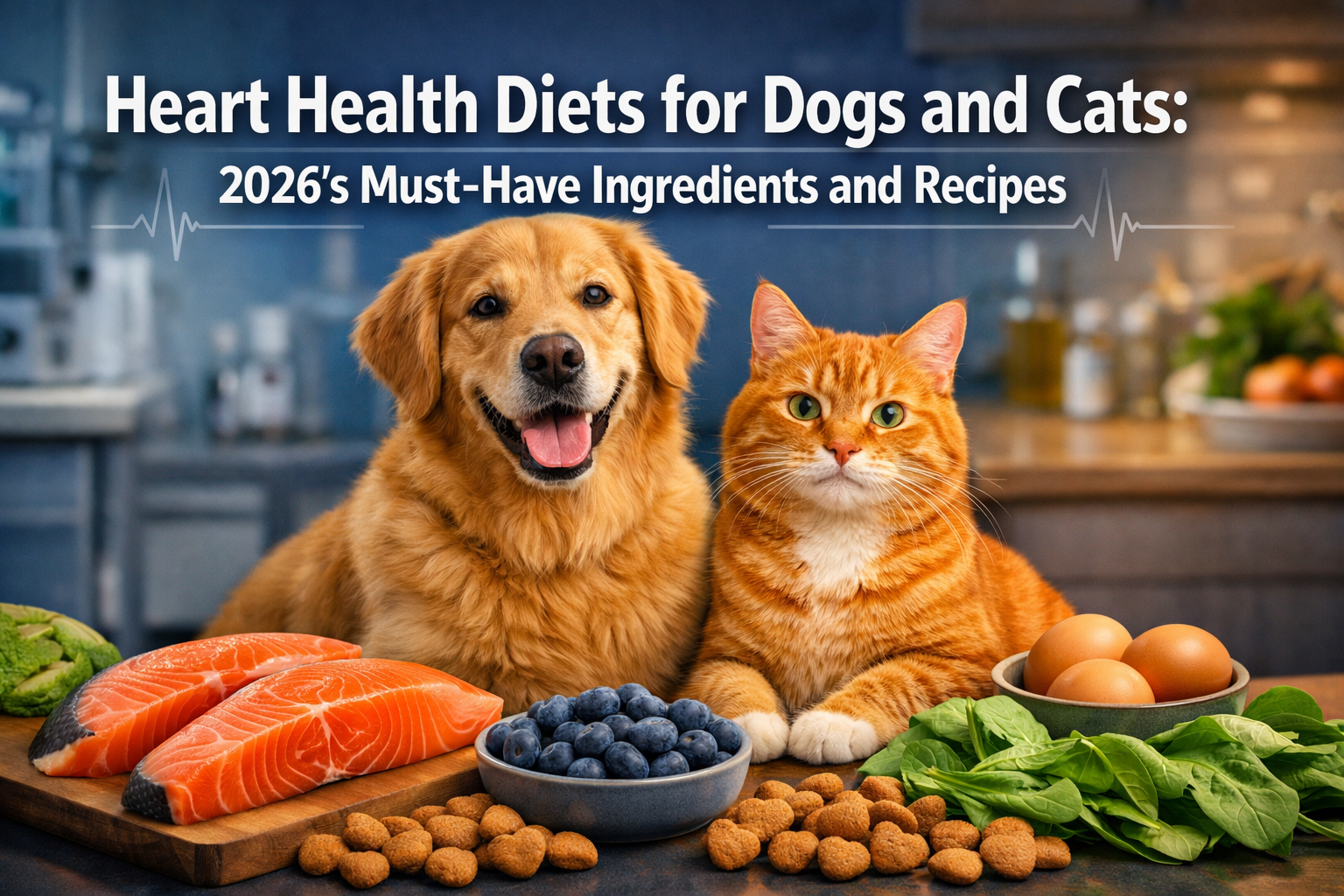 Heart Health Diets for Dogs and Cats: 2026's Must-Have Ingredients and Recipes