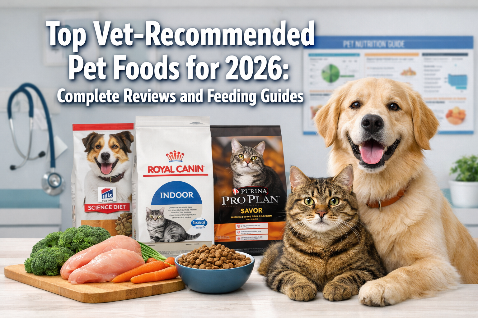 Top Vet-Recommended Pet Foods for 2026: Complete Reviews and Feeding Guides